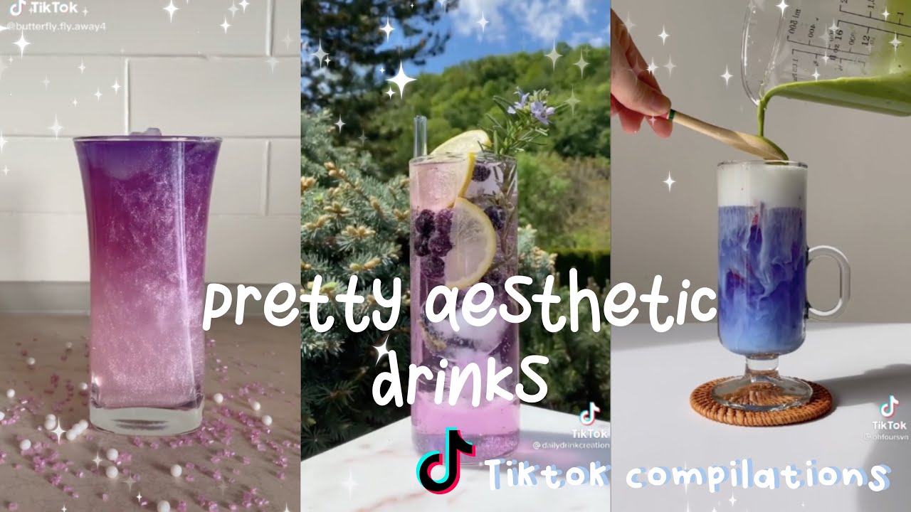 Pretty Aesthetic drinks | TikTok Compilation |