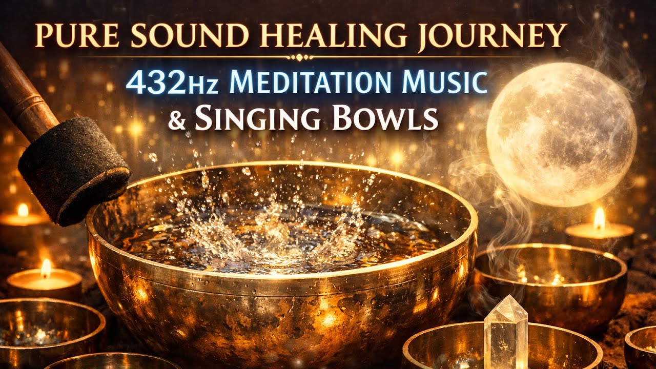 Sound Bath for Stress Relief & Inner Stillness (432Hz)