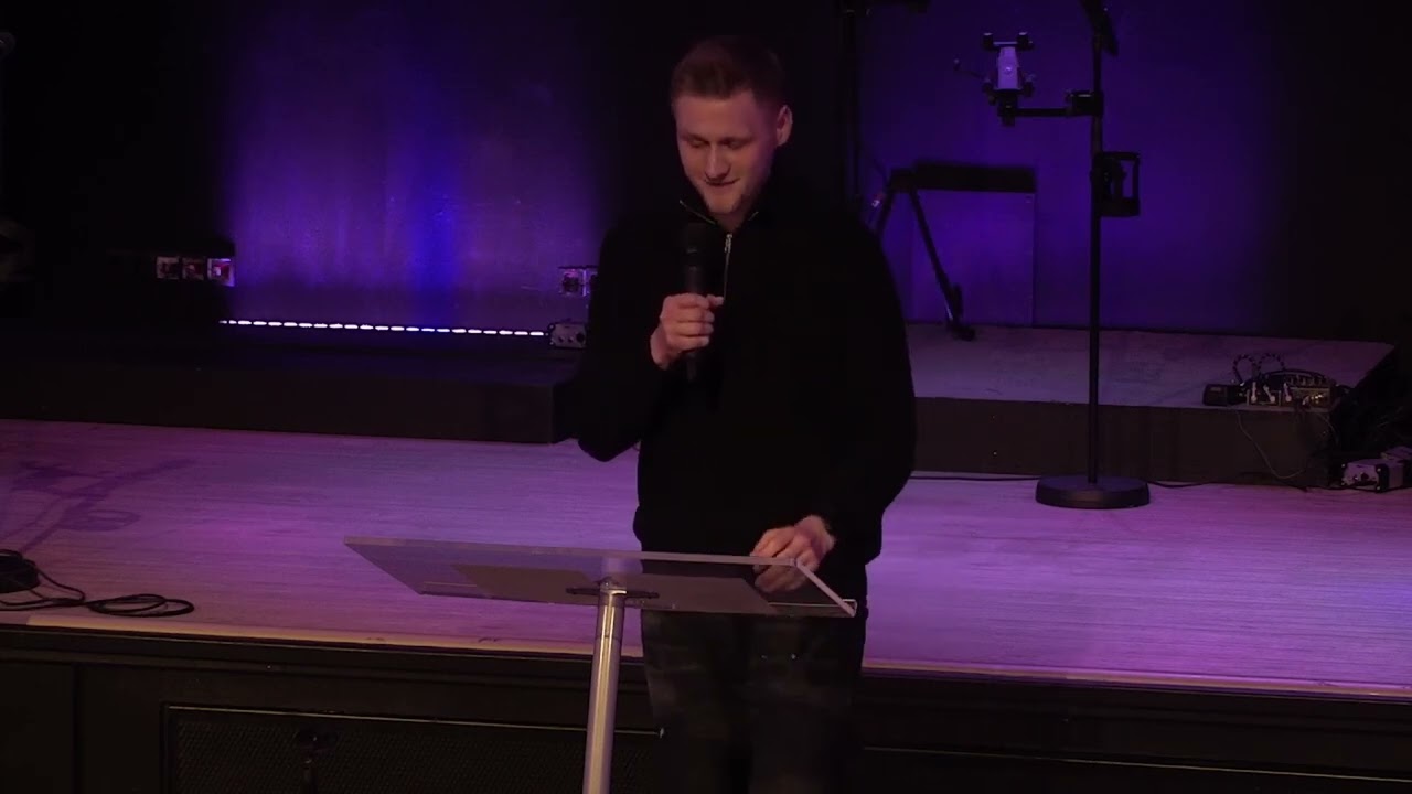 Gunnar með hugleiðingu úr biblíunni 2 Timótusarbref