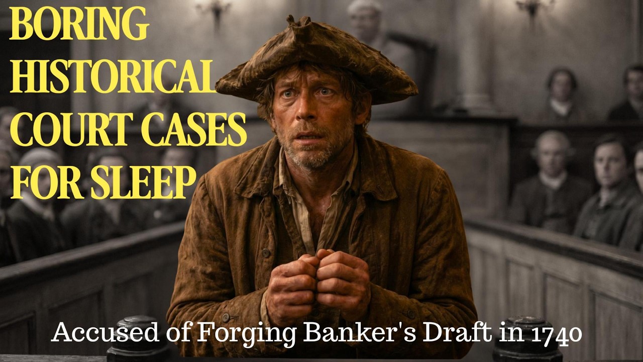 The Curious Forgery Case of R. Fitzgerald | Boring Historical Court Case for Sleep