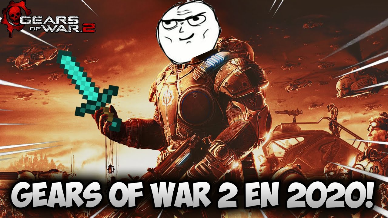 ASÍ es JUGAR GEARS OF WAR 2 en el 2020 y con MEMES!