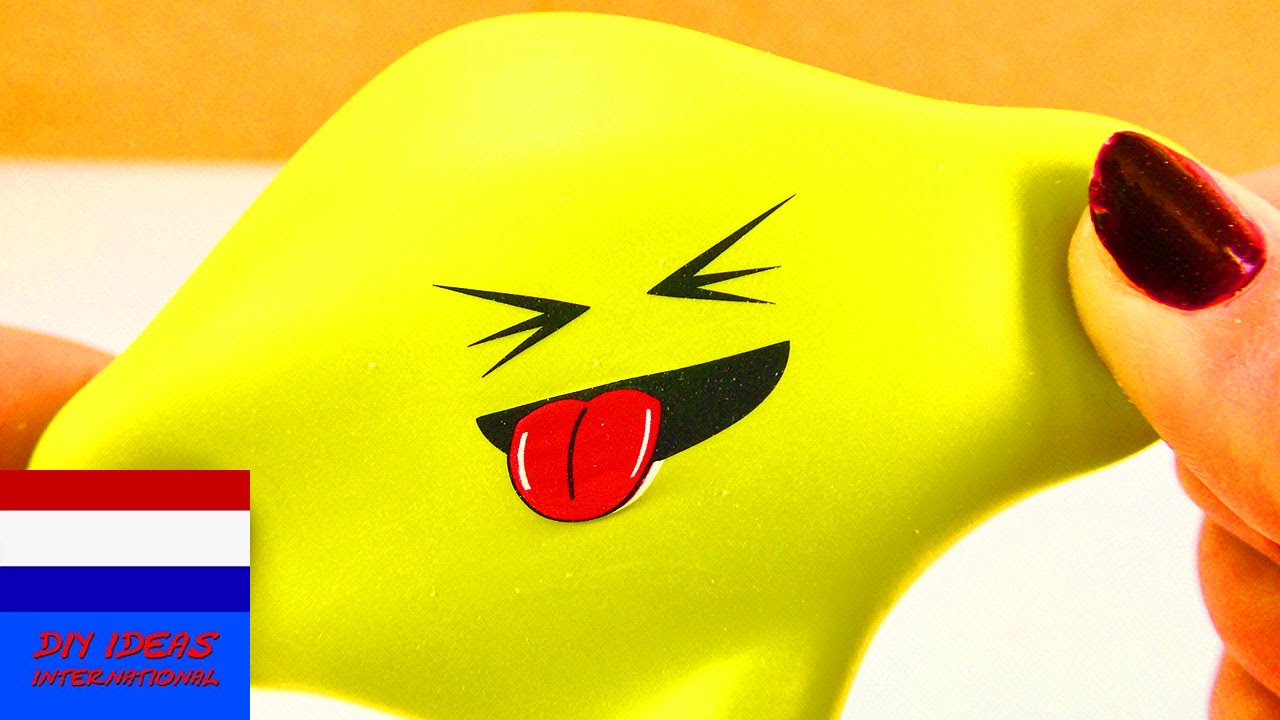 SUPER SAND EMOJI stressbal om in te knijpen en mee te spelen | leuke grimassen maken