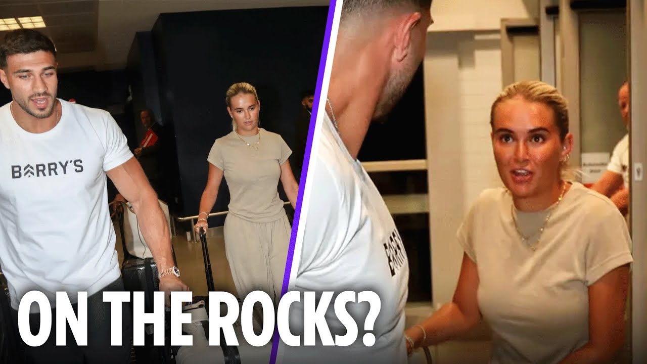 Molly-Mae and Tommy Fury 'arguing' at airport on return from sixth holiday this year