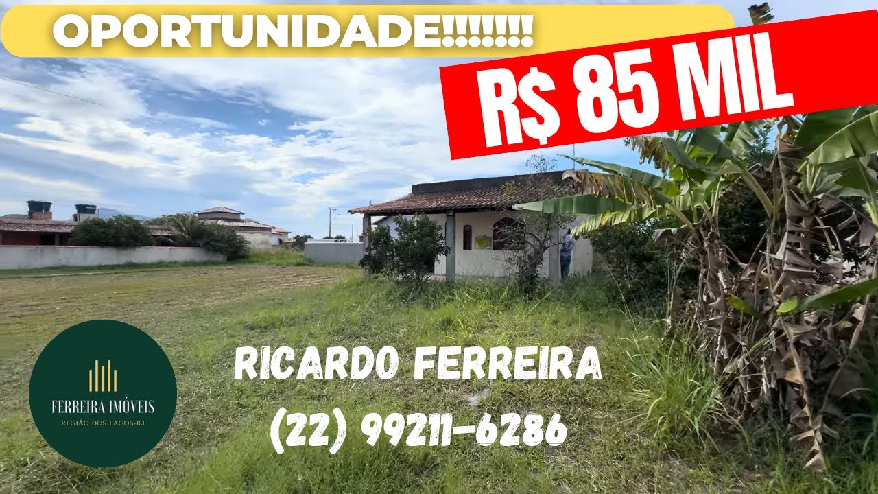 Vendo casa Buganville 2 Unamar Loft terreno 420 m² com cajueiro limão laranja R$ 85 mil à vista