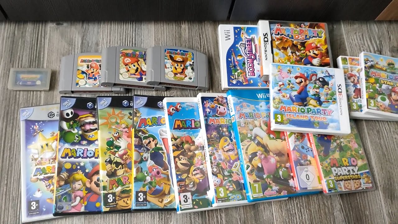 Mario Party Game Games