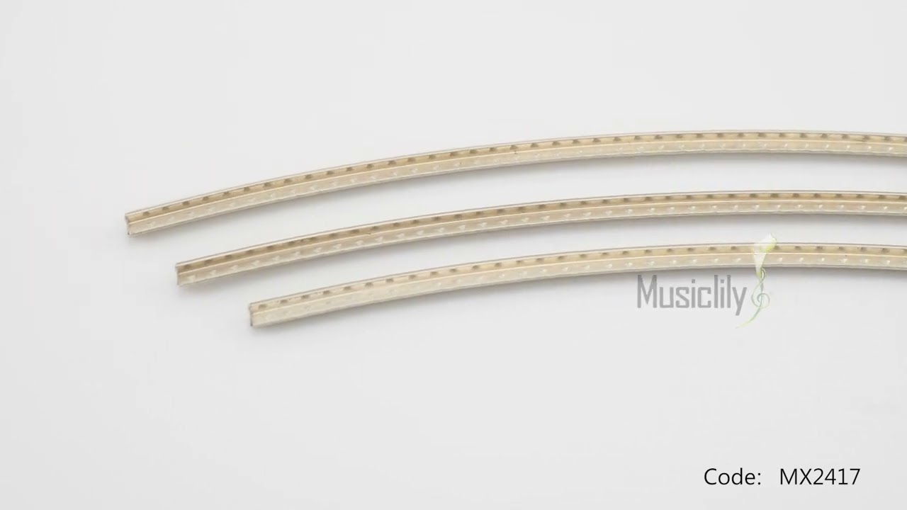 Sintoms E290130 Elite Nickel Silver Extra Hard 2.9mm Jumbo Fret Wire for Ibanez ESP Jackson 360 show