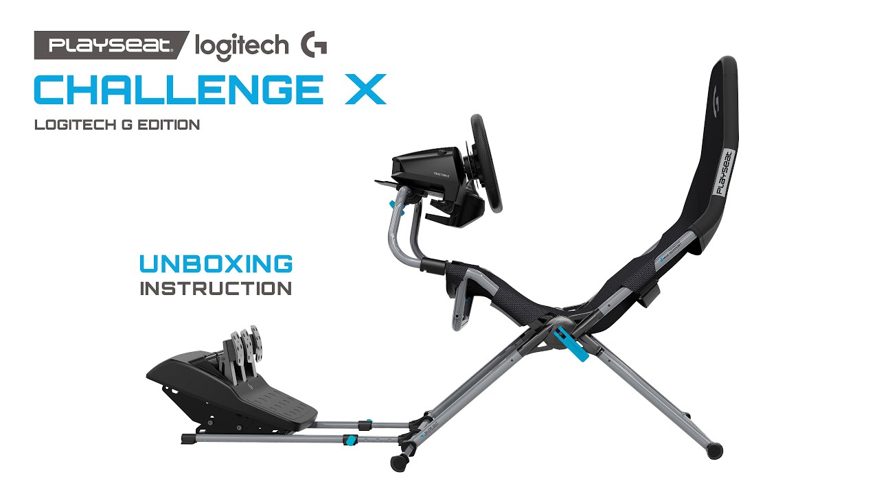 Playseat Challenge X Logitech G Unboxing