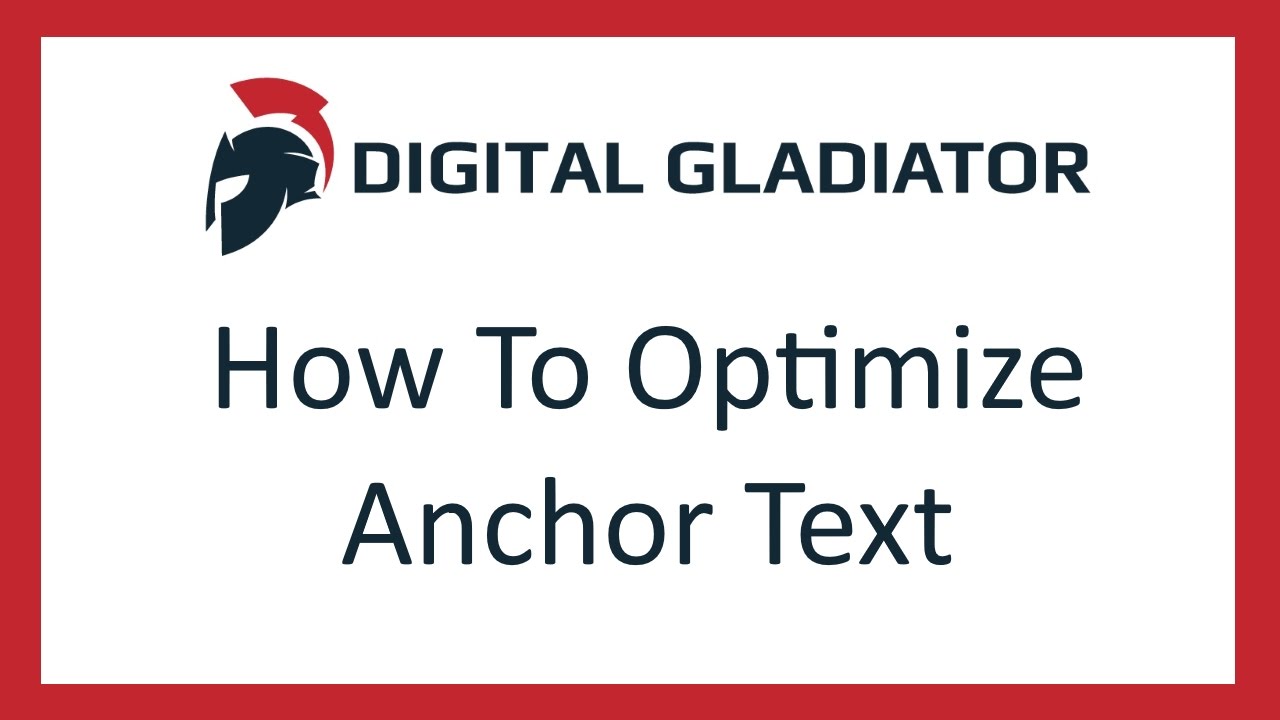 SEO Anchor Text Ratio Optimization Tutorial 2017