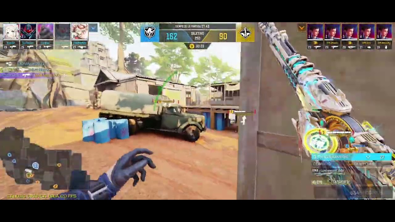 Scrim HARDPOINT w/Xenon LATAM vs Seven Main COD MOBILE.