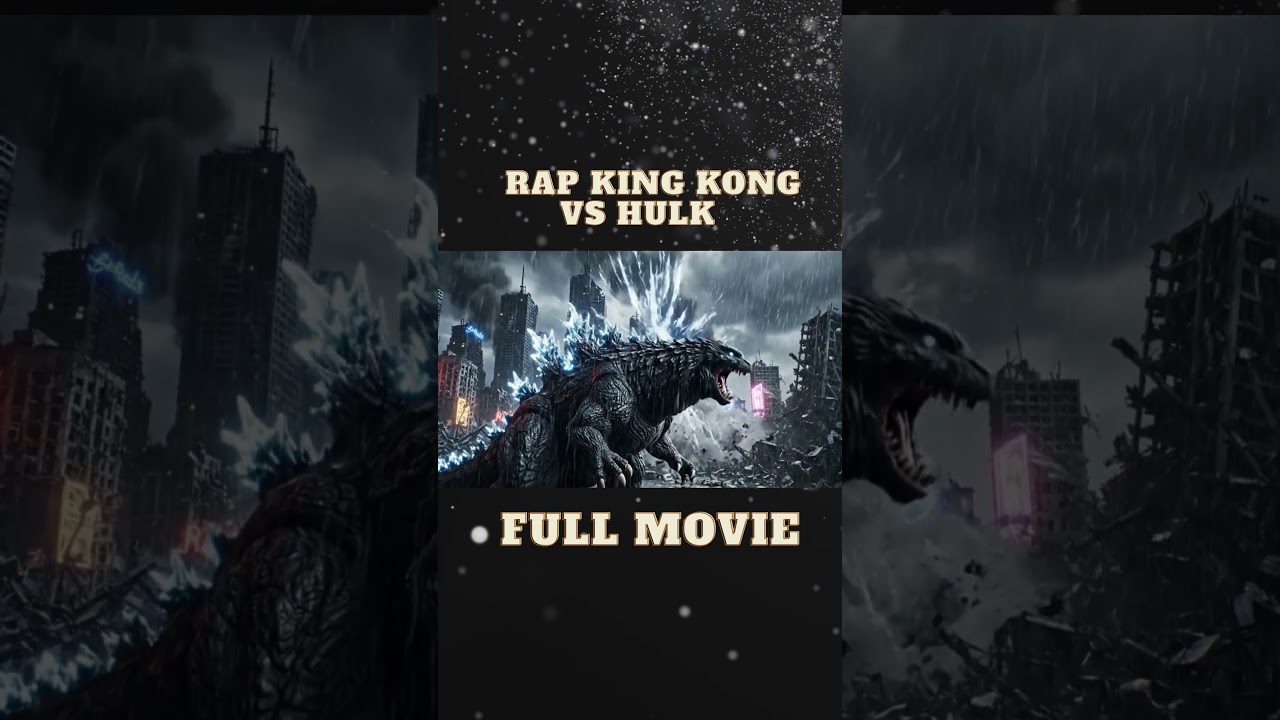 Rap King Kong vs Hulk 💥 Epic Rap Battle! (Monster Diss Track)