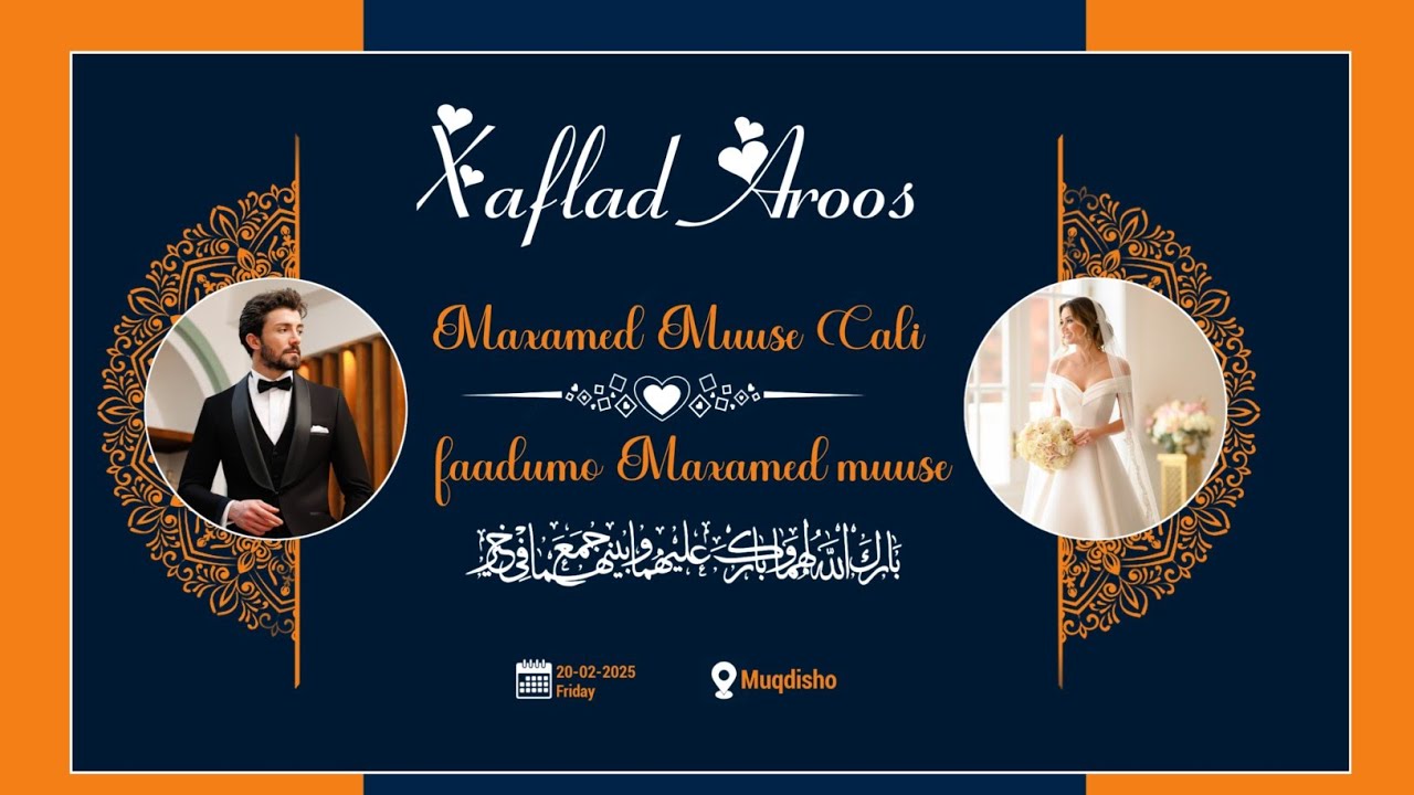sida loo sameeyo Boor xaflad Aroos || wedding design ||