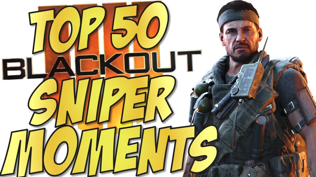 TOP 50 MUST SEE Call of Duty BLACKOUT SNIPER Moments #1