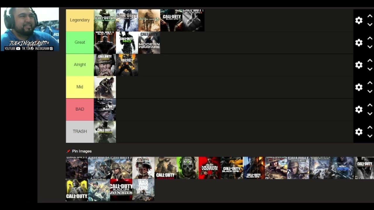 Рейтинг лучших игроков Call of Duty