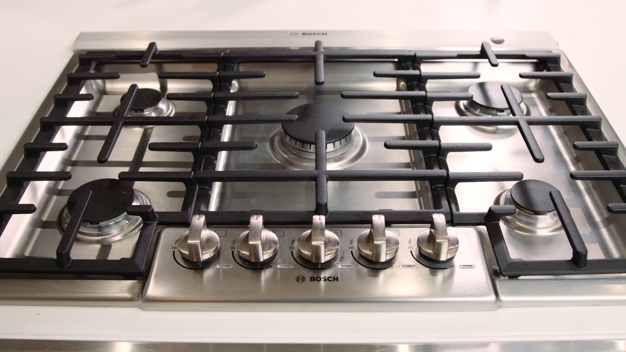 Bosch 800 Series 5-burner Gas Cooktop