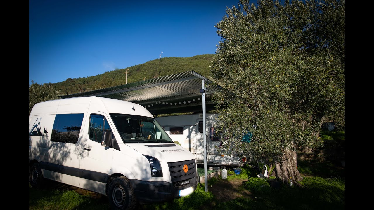 Renovating a caravan for off grid living - caravan tour