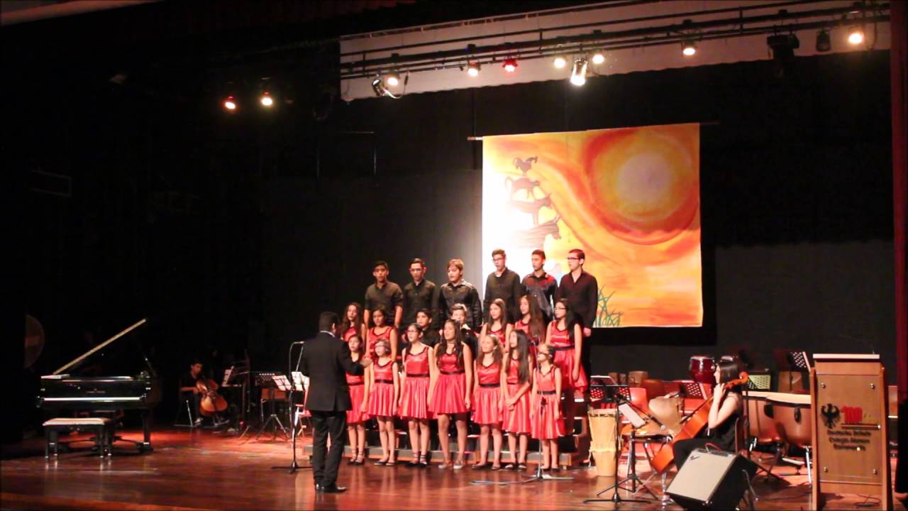 Colegio Alemán Barranquilla - Coro Juvenil - Concierto de Clausura 2015-2016