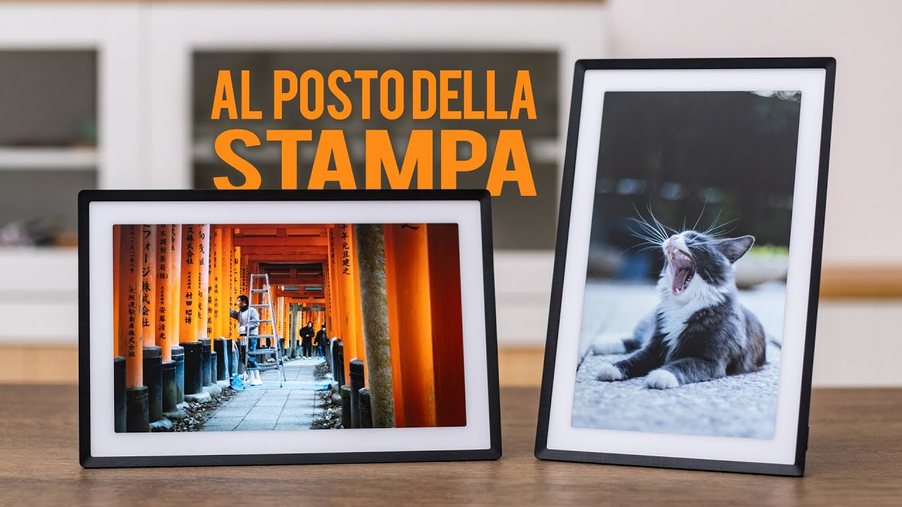 Un'alternativa alla stampa delle fotografie | Cornici digitali PEXAR da 11''