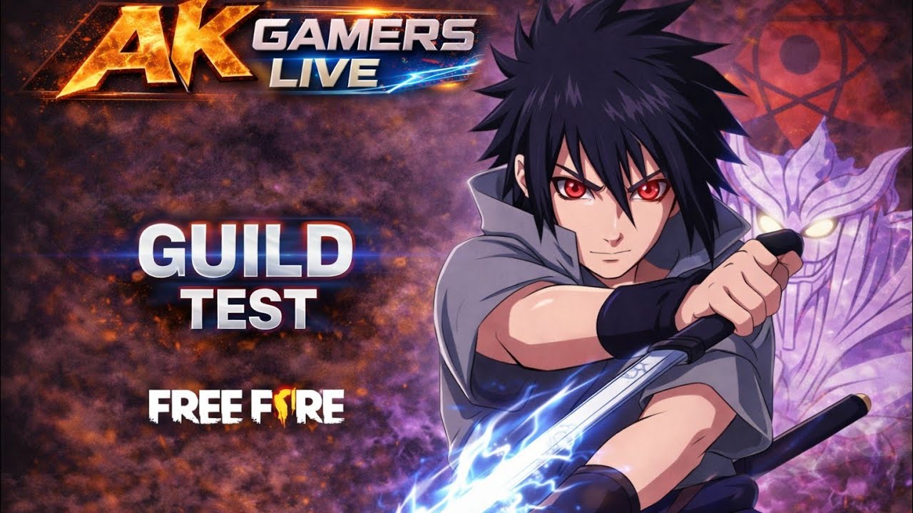 AK GAMERS GUILD TEST 1 VS 4 LIVE 🔴💀 #FREEFIRE #FREEFIRELIVE