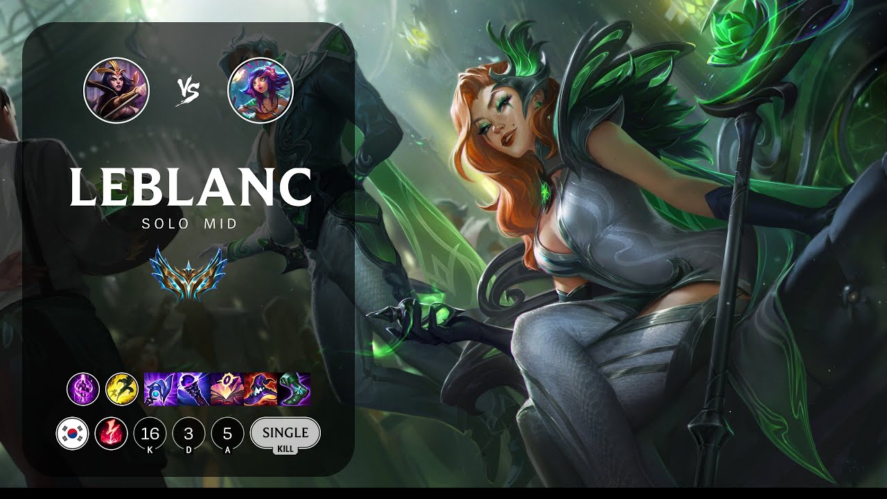 LeBlanc Mid vs Neeko - KR Challenger Patch 13.21