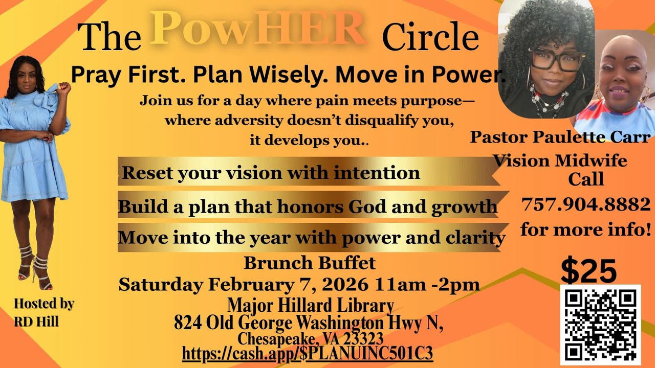 March's PowHER circle Save The Date