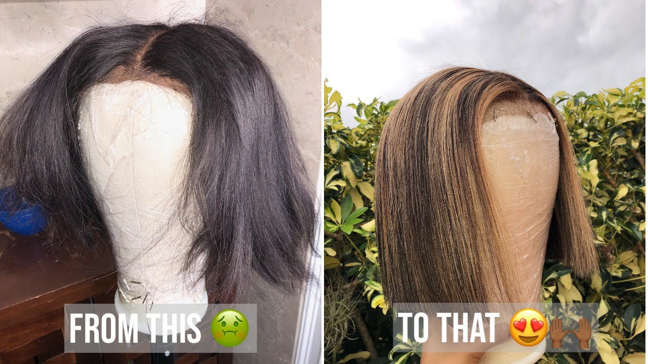 WATCH ME REVAMP AN OLD WIG 😱 (EASY HIGHLIGHTS) BEGINNER FRIENDLY ✨ | FT AMAZON FRONTAL | MYA HALL 💗