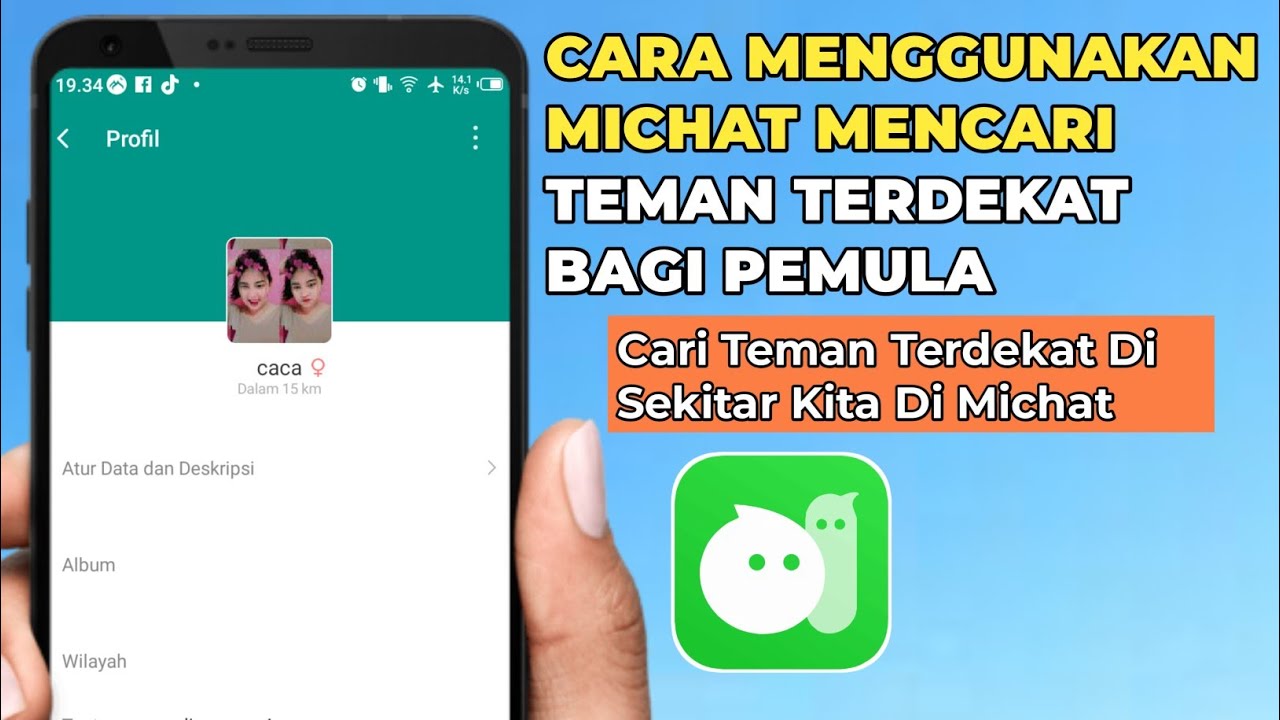 Cara Menggunakan Michat Mencari Teman Terdekat Bagi Pemula