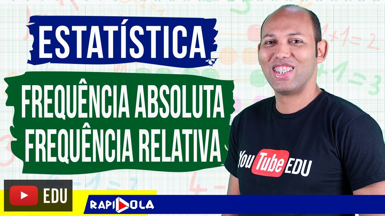 FREQUÊNCIA ABSOLUTA E RELATIVA ✅ ESTATÍSTICA