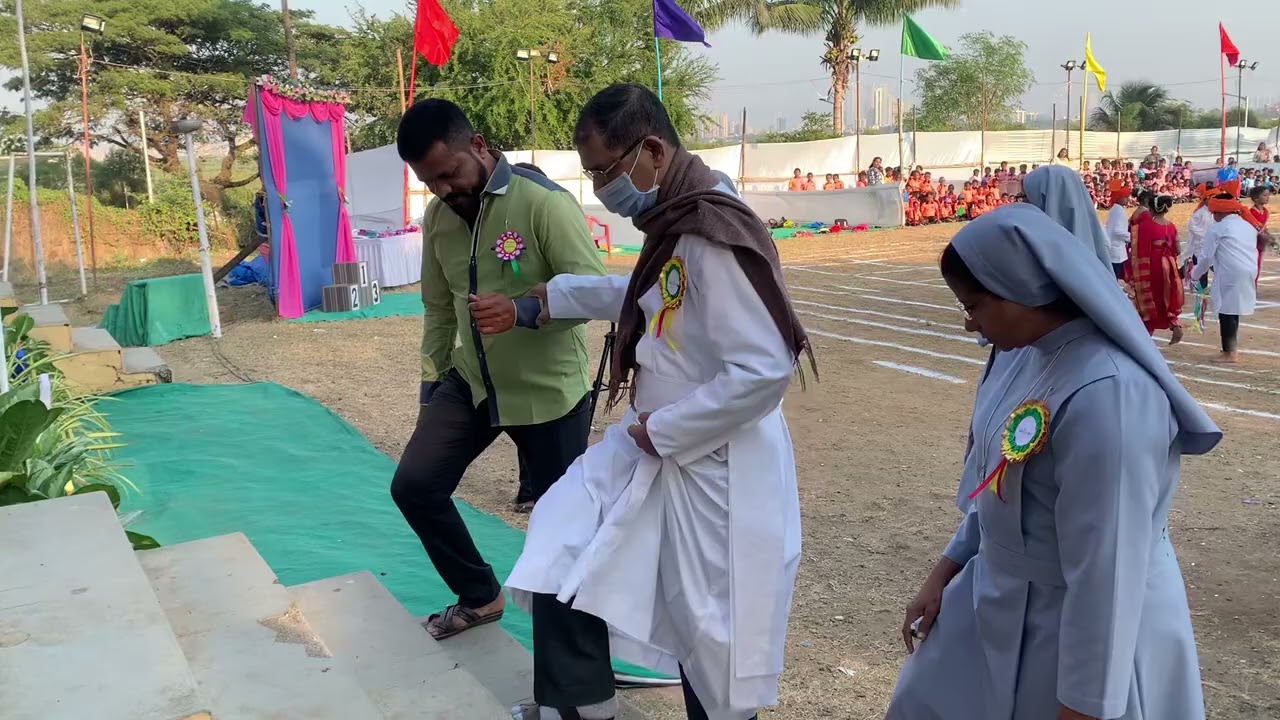 Infant Jesus Convent School Guest Entry   Annual Sport Day At Manori Church Ground #sports#olps