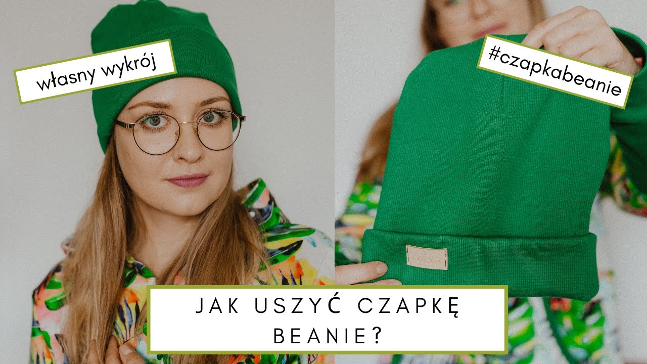 Jak uszyć czapkę beanie? || Zrób swój wykrój na czapkę || #czapkabeanie