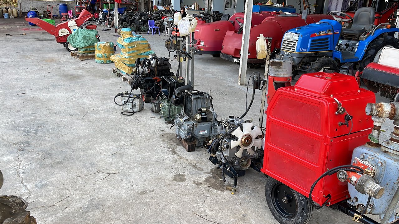 Kubota ZB600 | Mitsubishi K4F | Yanmar 2h66 | ISEKI E255 | Máy Băm Cành 📲 0972547272