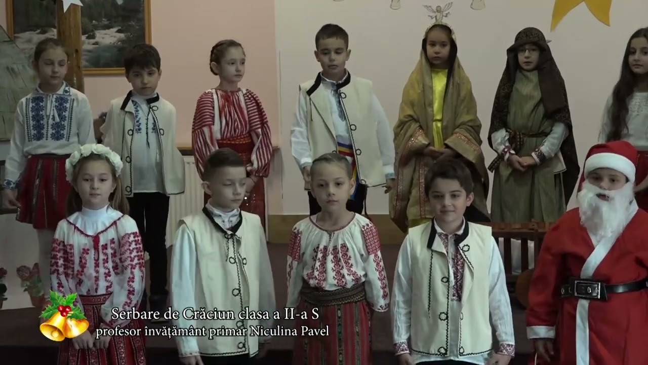 Serbare de Crăciun   clasa a II a S