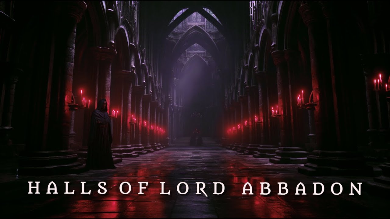 Halls of Lord Abbadon - Dark Occult Music Ambience - 1 Hour Of Demonic Ambient Journey