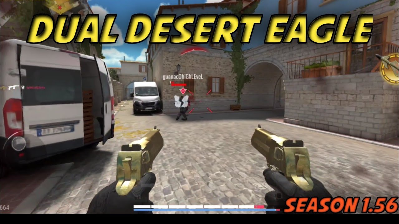 DUAL DESERT EAGLE ARRASANDO CABEÇÕES/ Modern Strike Online Moto g100