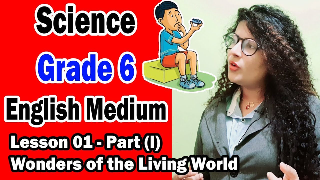 Grade 6 Science English Medium Lesson 1 Wonders of the Living World |Science English Medium Textbook