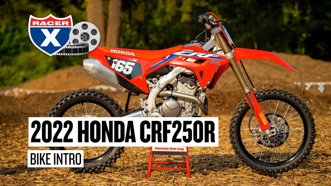 All-New 2022 Honda CRF250R Bike Introduction | Racer X Films