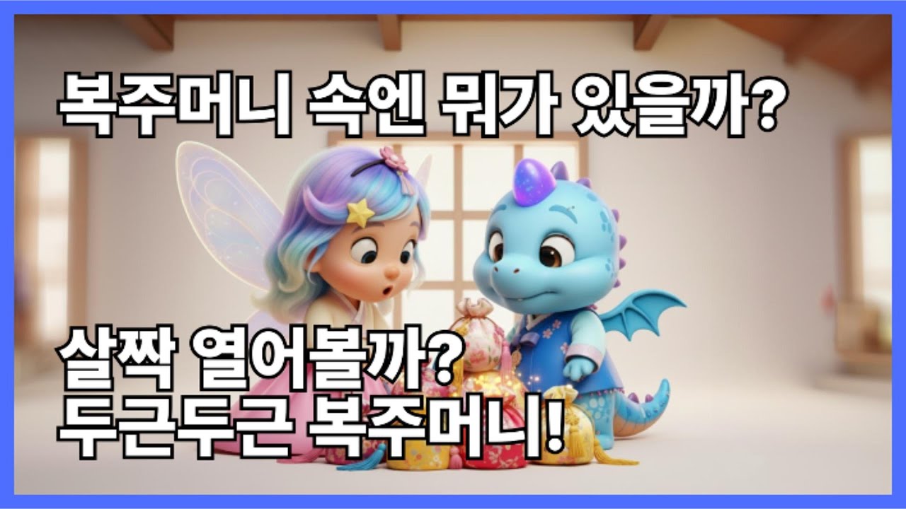 🎵 복주머니 속에는 뭐가 있을까? 🧧 | 설날 유아 동요 | Melo & Meloo Kids