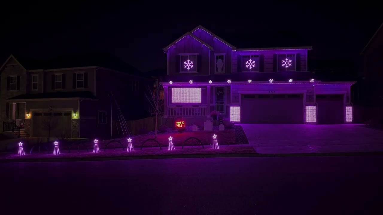 Wicked - Defying Gravity - Ely Family Lights 2025