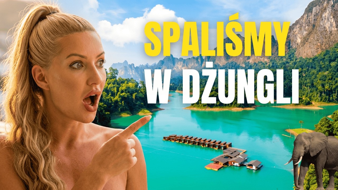 Spaliśmy w ŚRODKU DŻUNGLI… 😲 Khao Sok (Khao Sok, Tajlandia, 360 Issara Floating Resort)