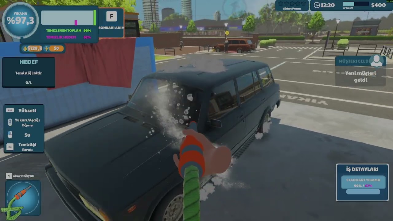 Express Car Wash Simulator Gameplay Türkçe Oynanış