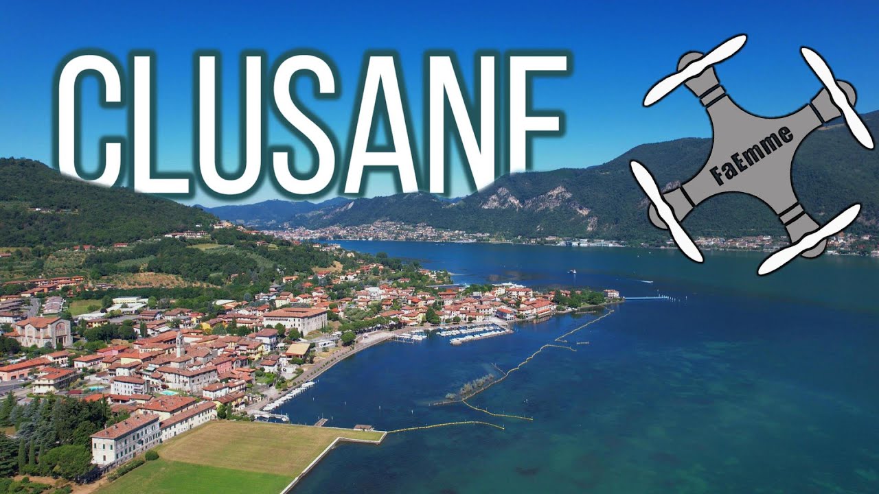 Clusane - Lago d'Iseo - Drone 4K