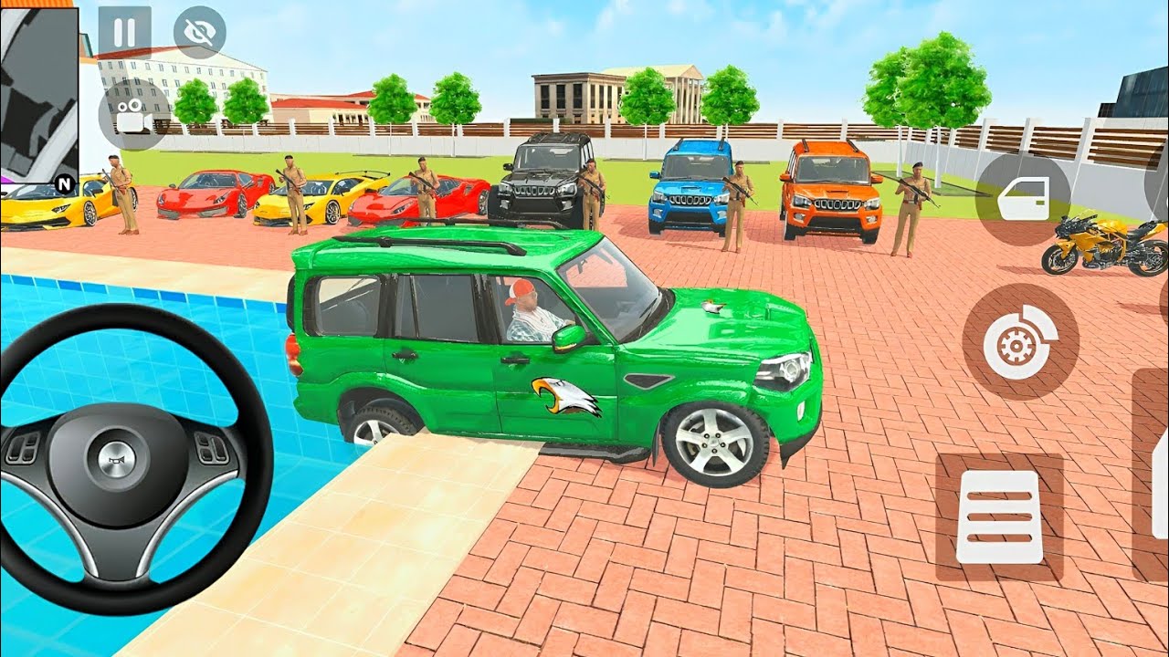 Modified Police Car 🚨 Gangster Life in Indian Streets | Open WorldGame game for android | Indian GTA