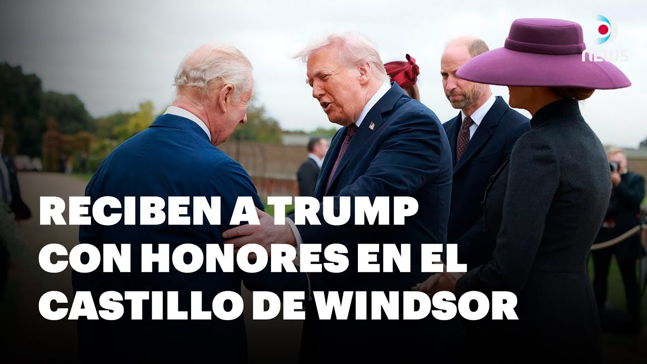 Histórico encuentro entre Trump y el rey Carlos III en Reino Unido | DNews