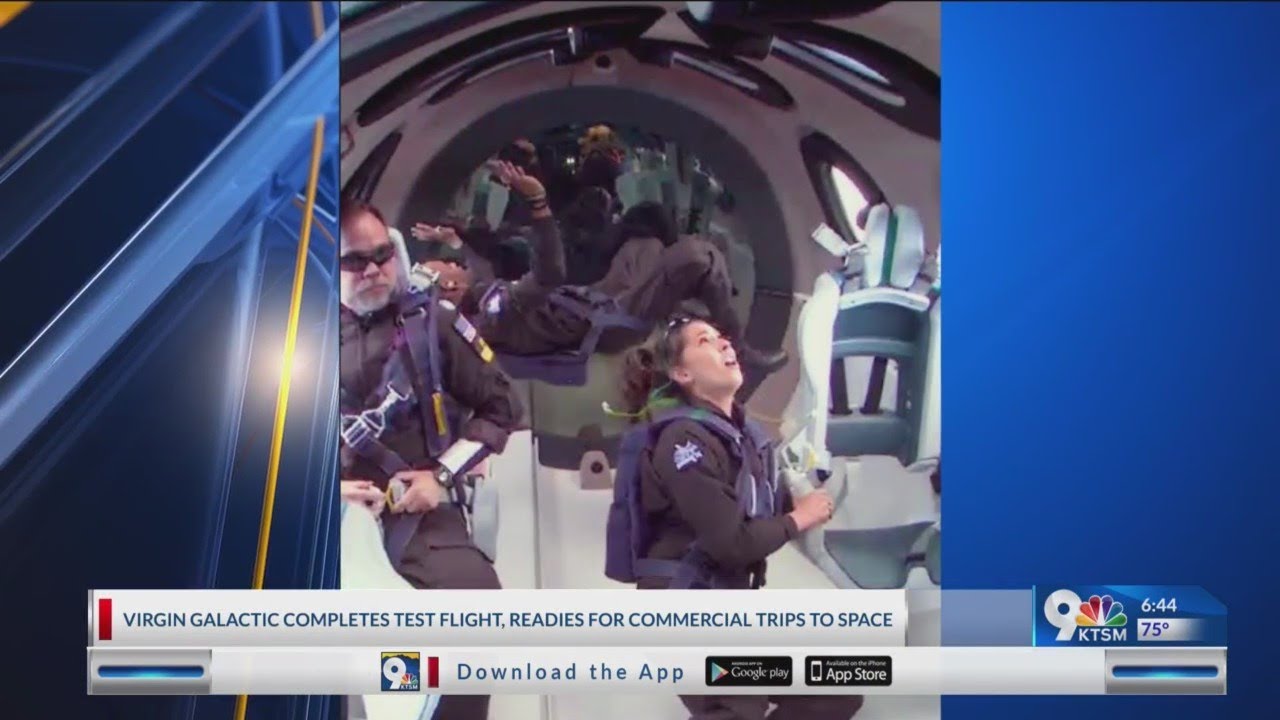Virgin Galactic completes test flight, ready for commercial trips to space