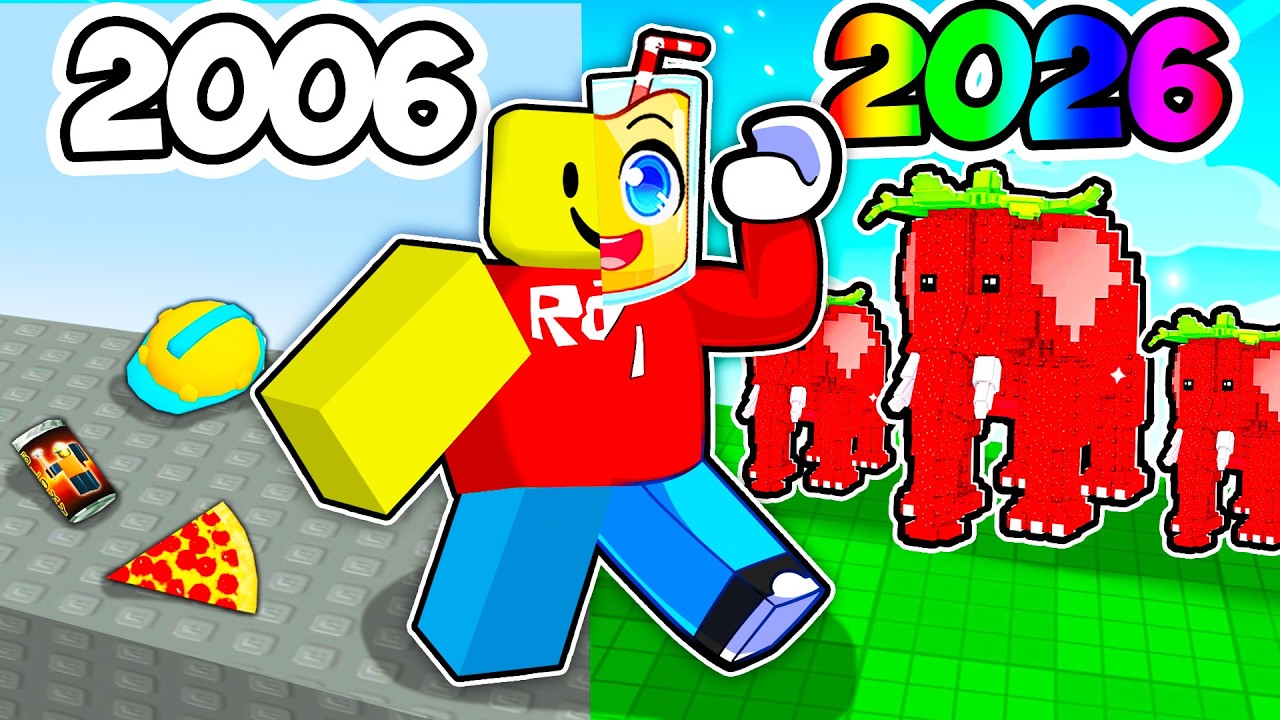Roblox But EVERY STEP is a New Year..