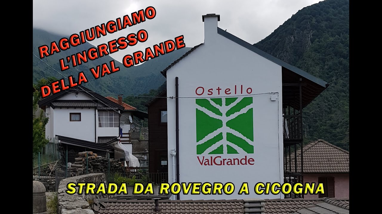 Strada da Rovegro a Cicogna - STRADE SELVAGGE DI ITALIA
