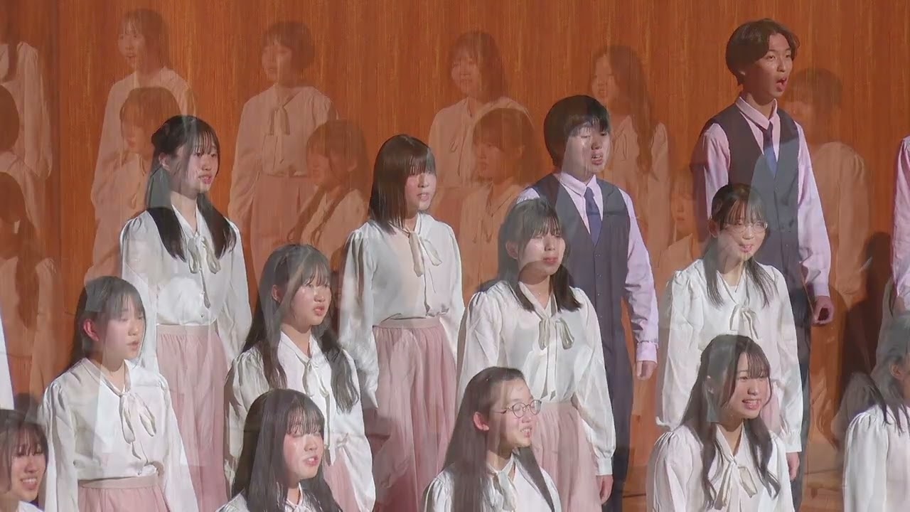「鳥よ空へ」2023定演12/27作詞：劇団ひとり 作曲：信長貴富　OJC　岡山城東高等学校合唱部1.2年生