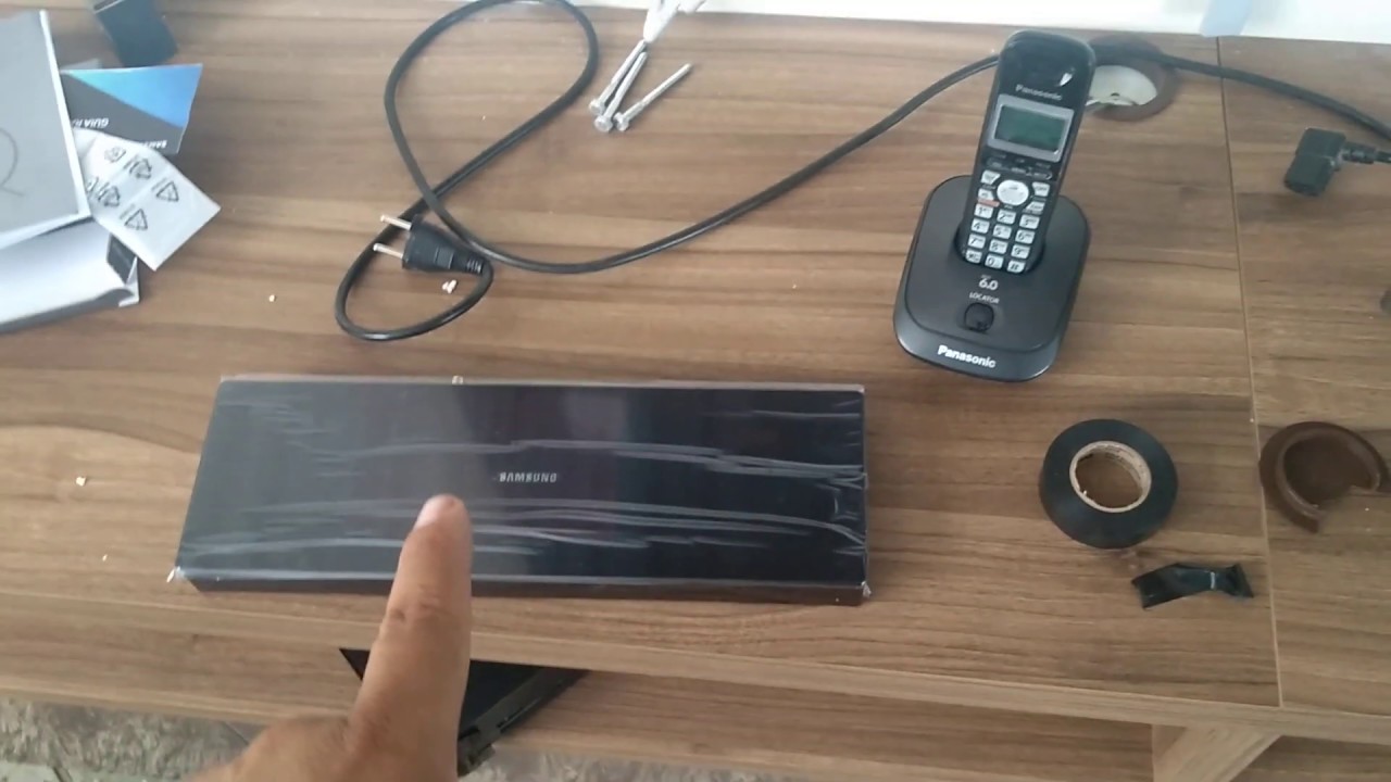 INSTALAÇÃO RU7100 NU7100 SUPORTE PARAFUSO samsung qled 55 q7f Samsung TV Led 55