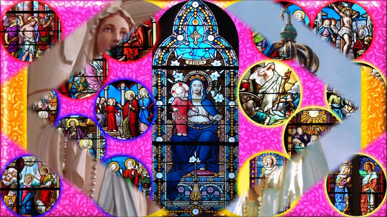 AM1774.Lourdes, Fatima, Vierge Sainte, Je vous salue Marie, Ste Anne: Musical pour le Chapelet(1180)