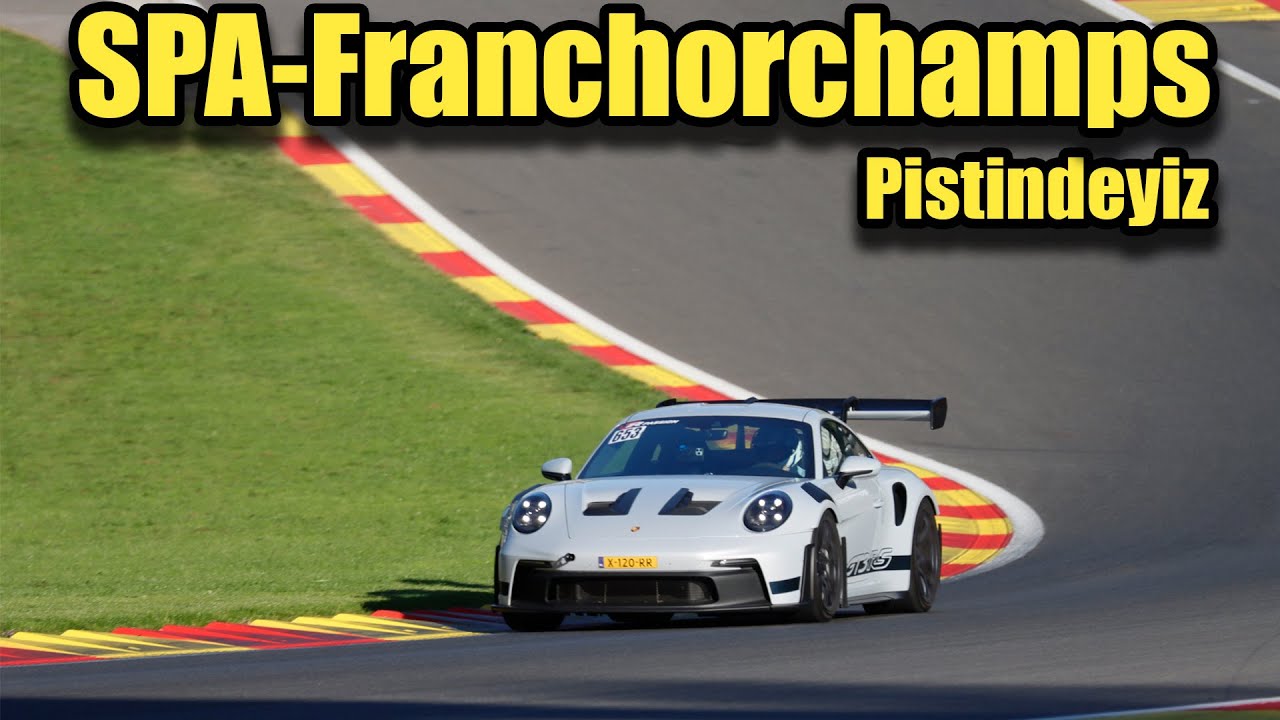 Spa-Franchorchamps Pistindeyiz, Bol Macerali Bir Pist Günü! Japonic