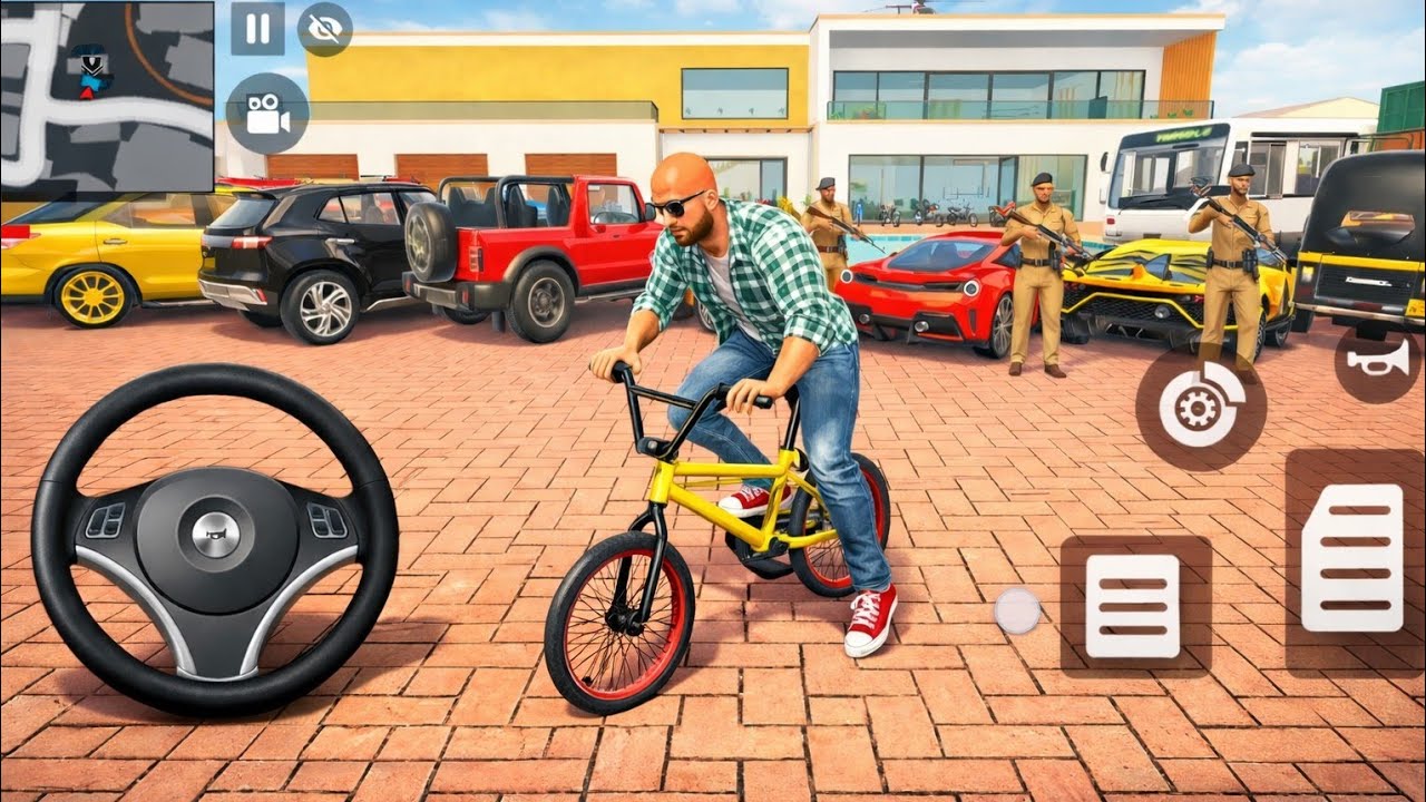 🎮Franklin order All Car 🚗 And Bike 🏍️ in Indian🇮🇳 simulator bike thift auto simulator🎮